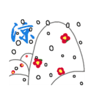 着物女子つや姫ちゃん 夏2023（個別スタンプ：14）