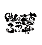 南文字の己書の名言スタンプ（個別スタンプ：11）