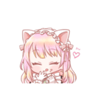 心花愛音Mihana Anon♡cute face stamps！（個別スタンプ：27）