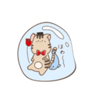 猫とイルカ（個別スタンプ：8）