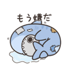 ランラン猫のいつもの魚 3 (日本語)（個別スタンプ：15）