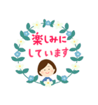 大人女子の気遣いスタンプ（個別スタンプ：21）