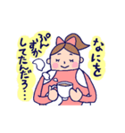 カフェのひと（個別スタンプ：3）