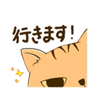 ねこたん あいさつ（個別スタンプ：20）