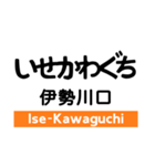 名松線の駅名スタンプ（個別スタンプ：8）