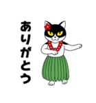 うちの子ハチワレねこ5 夏のハチワレねこ（個別スタンプ：3）