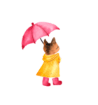 Tare's Rainy Day（個別スタンプ：11）