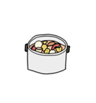 はっとりけのごはん（個別スタンプ：6）
