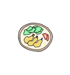 はっとりけのごはん（個別スタンプ：8）