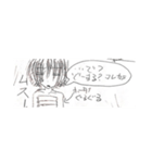 小学生の時に描いた漫画スタンプ（個別スタンプ：6）