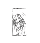 小学生の時に描いた漫画スタンプ（個別スタンプ：12）