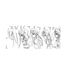 小学生の時に描いた漫画スタンプ（個別スタンプ：14）