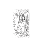 小学生の時に描いた漫画スタンプ（個別スタンプ：24）