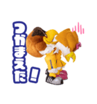 ベガルタ仙台 ベガッ太＆ルターナ 2023 03（個別スタンプ：7）