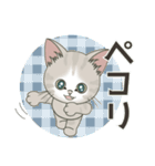 よく使う言葉だらけ【仔猫のぽんにゃん】（個別スタンプ：11）