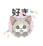 よく使う言葉だらけ【仔猫のぽんにゃん】（個別スタンプ：26）