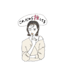 推しが尊い♪感情豊かな女の子スタンプ（個別スタンプ：2）