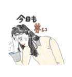 推しが尊い♪感情豊かな女の子スタンプ（個別スタンプ：20）