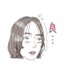 推しが尊い♪感情豊かな女の子スタンプ（個別スタンプ：32）