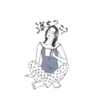 推しが尊い♪感情豊かな女の子スタンプ（個別スタンプ：39）