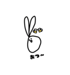 3秒うさぎさん（個別スタンプ：12）