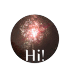 風景写真でご挨拶(日本語と英語)（個別スタンプ：16）