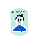 りくじんのスタンプよ（個別スタンプ：4）