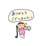 ゴルフ人間⛳️（個別スタンプ：13）