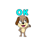 ゆーと犬（個別スタンプ：1）