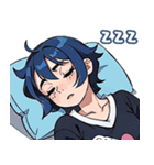 蒼髪のあおいちゃん（個別スタンプ：11）