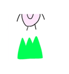 よくばりまめさんwithフレンズ（個別スタンプ：6）