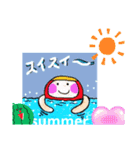 涼呼ぶ 夏！海だるまりん（個別スタンプ：22）