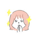ゆるかわいい表情のスタンプ（個別スタンプ：6）