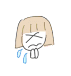 ゆるかわいい表情のスタンプ（個別スタンプ：9）