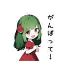 スイカ子【カワイイキメラ】（個別スタンプ：15）