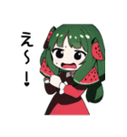 スイカ子【カワイイキメラ】（個別スタンプ：33）