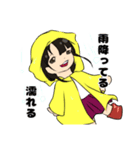 男女ミニキャラスタンプ（個別スタンプ：4）