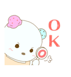 ぽぴくま。（個別スタンプ：3）