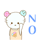 ぽぴくま。（個別スタンプ：4）