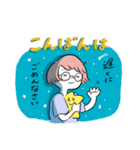 ゆるい女子の日々2 -桃色のおかっぱちゃん-（個別スタンプ：4）