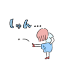 ゆるい女子の日々2 -桃色のおかっぱちゃん-（個別スタンプ：13）