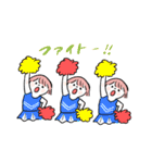 ゆるい女子の日々2 -桃色のおかっぱちゃん-（個別スタンプ：38）
