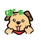 兄犬さんの顔（個別スタンプ：18）