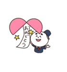 サラリーマン雪だるま（個別スタンプ：26）