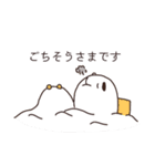 サラリーマン雪だるま（個別スタンプ：36）