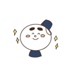 サラリーマン雪だるま（個別スタンプ：40）