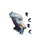 技法の定まらない動物絵スタンプ（個別スタンプ：2）