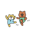 【文字なし】ゆるかわ動物のんびりスタンプ（個別スタンプ：4）