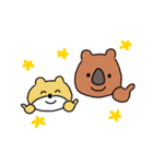 【文字なし】ゆるかわ動物のんびりスタンプ（個別スタンプ：5）
