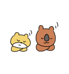 【文字なし】ゆるかわ動物のんびりスタンプ（個別スタンプ：11）
